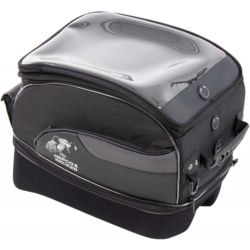 HEPCO&BECKER STREET TOURER Tank Bag XL 300x380x280(360)mm 18-23L Black 640801-0001
