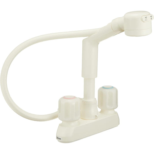 Kakudai 2-handle mixer faucet with shower 151-215