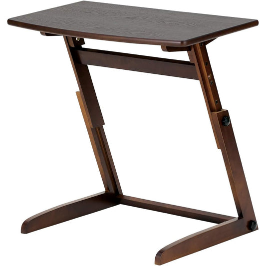 Takeda Corporation Elevating Side Table Brown 69 x 39 x 42 cm S8-SST69BR