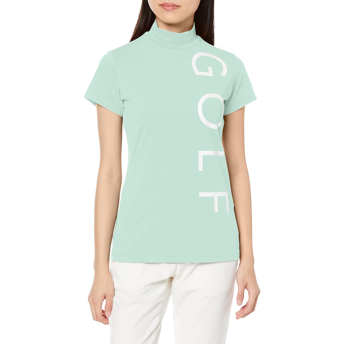 [DESCENTE] Short Sleeve Shirt, Sweat Absorbent, Quick Drying, Stretch, UVCUT, Anti-See Through (WH00 Only), Golf, DGWVJA12, Women's
