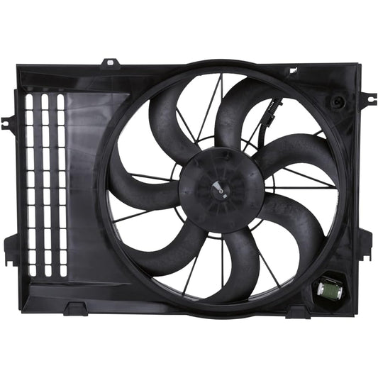 TYC 621050 Hyundai/Kia replacement radiator/condenser cooling fan alignment