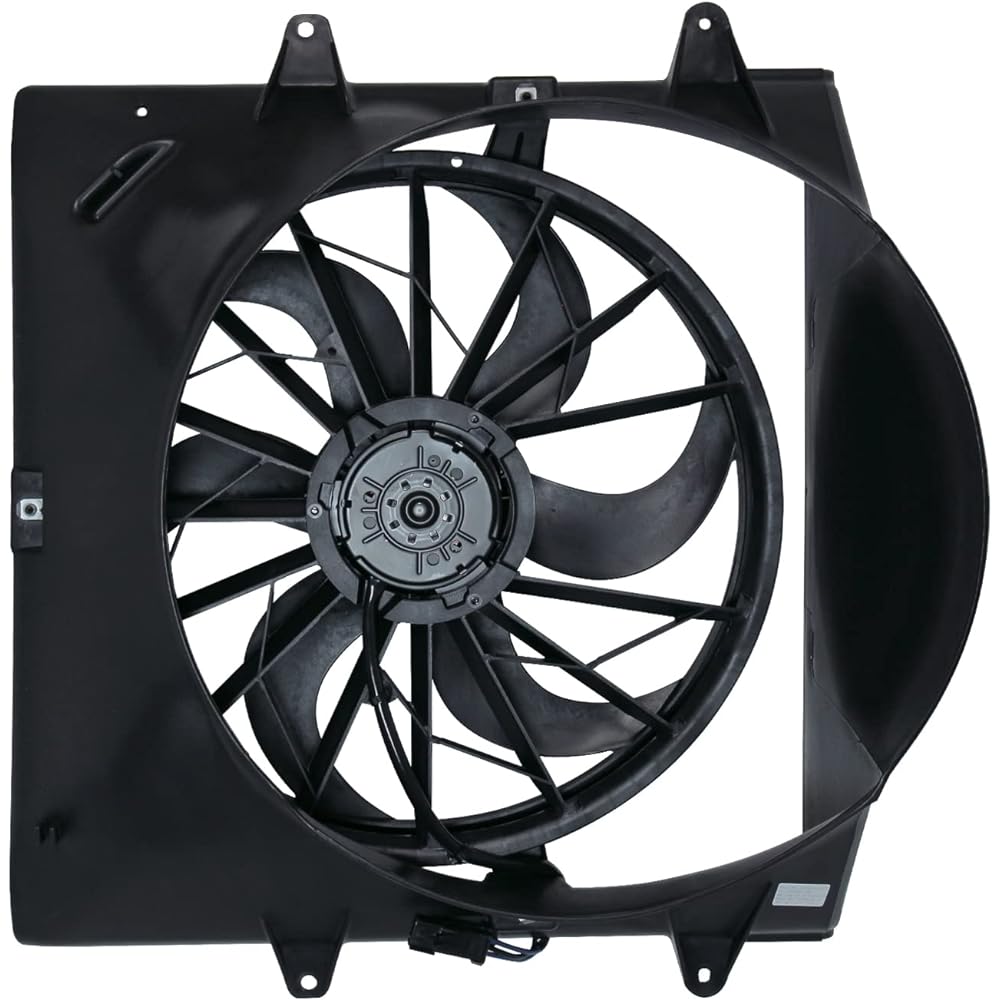 TYC 621130 Jeep Grand Cherokie Radiator/Condenser Cooling Fan Sembris