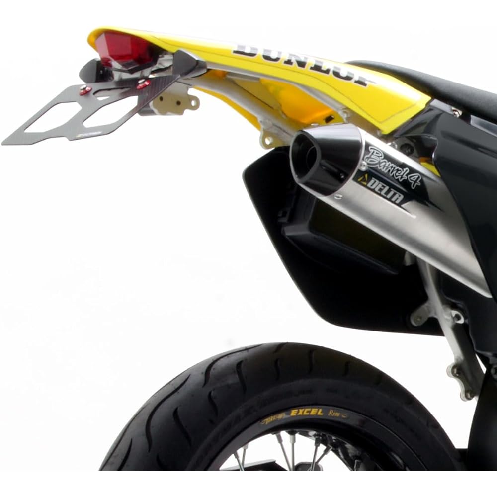 DRC Moto Red Edge Aluminum Holder Kit DR-Z400S/SM Smoke Lens D45-18-506