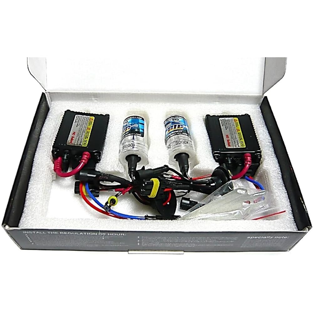 Customize H3 H3C 35W Ultra Thin Digital Ballast HID Set 8000K