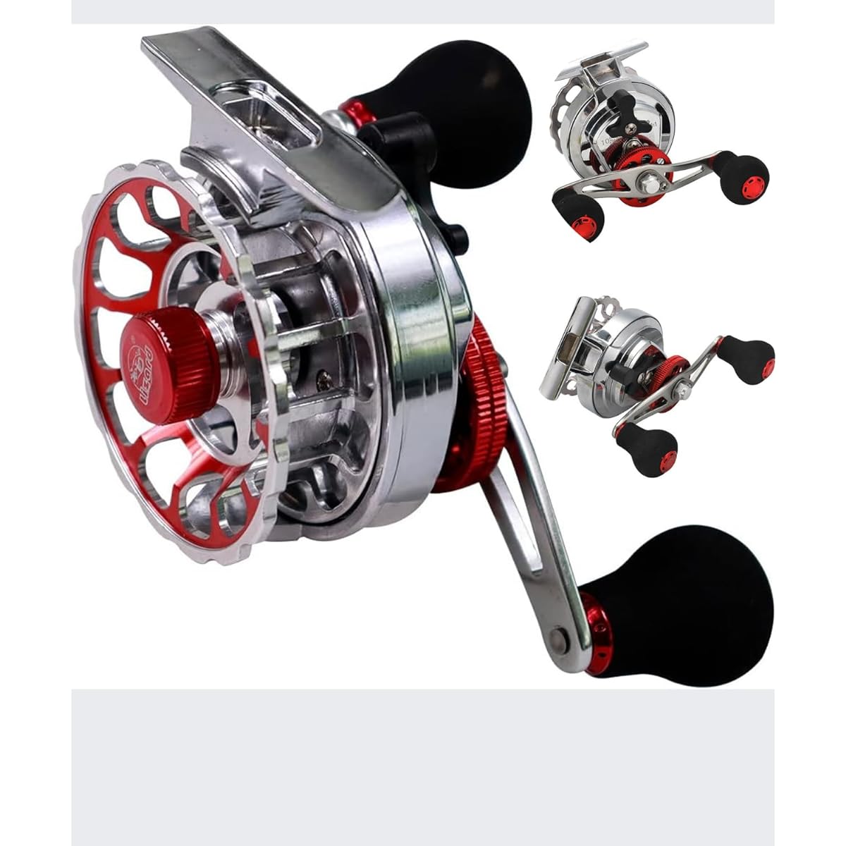 [Easy to use] Taiko reel, Chinu, raft, bearing, hook fishing, drop-in, with drag, skein fishing, rock fishing