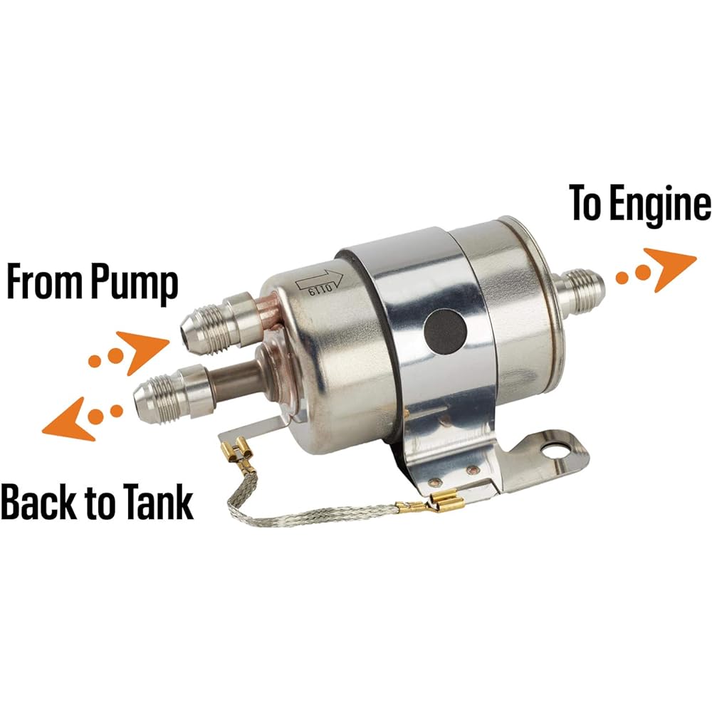 LSX fuel filter/regulator 58PSI LS swap/EFI conversion 6 Footstations included