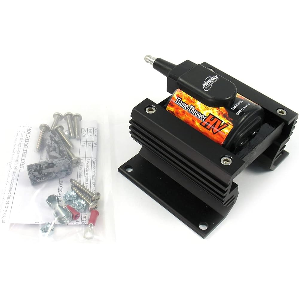 Pertronix 60104 Flame Remeant 60,000 Bolt E Core 0.45 Om HV Coil
