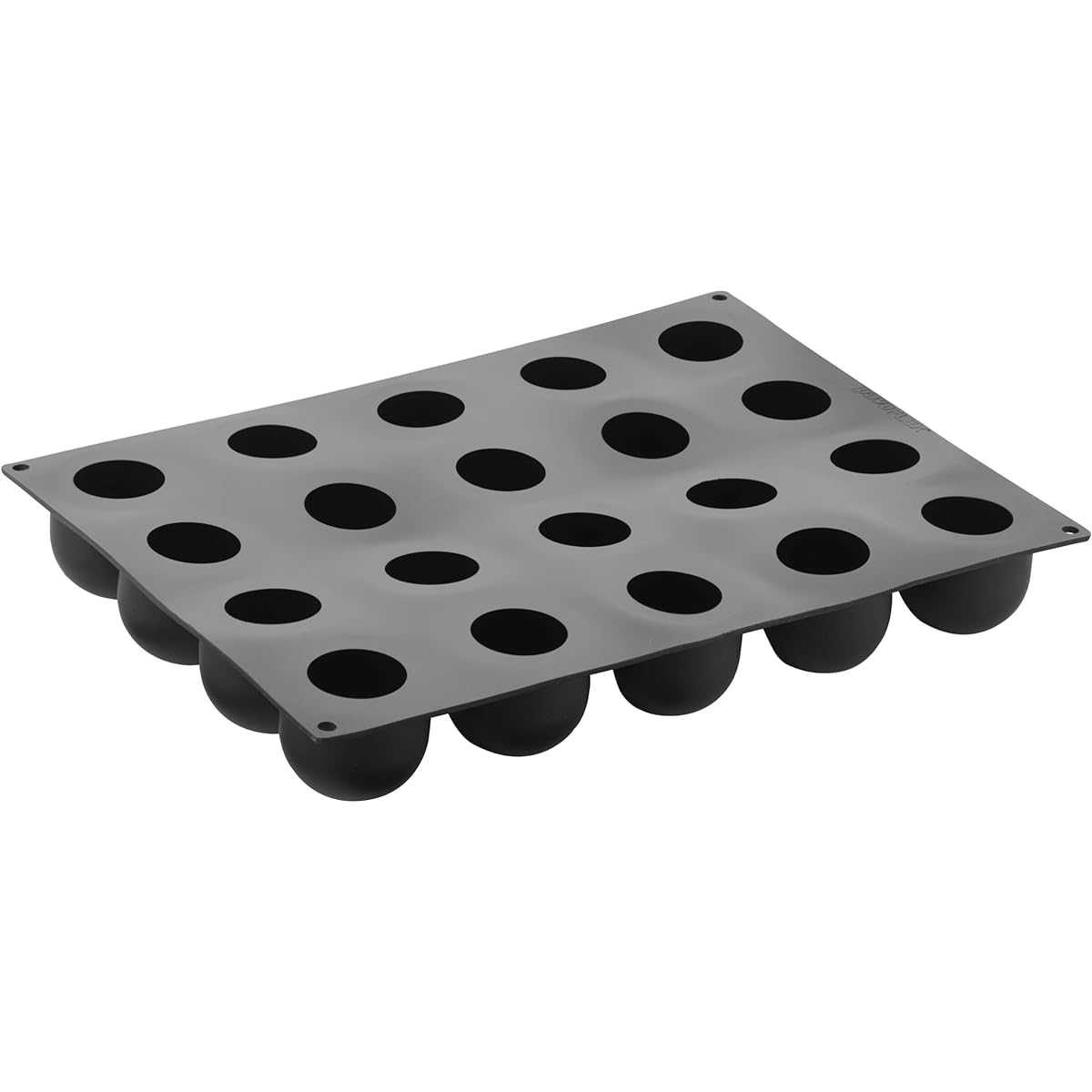 PAVONI ITALIA [Authorized Product] Pavoflex Ball φ60 20 Holes Platinum Silicone Mold 3D 3D Silicone Mold Confectionery Supplies Chocolate Mold Candy Mold Decoration Oven Microwave Dishwasher Safe Freezer and Refrigerator PX4350