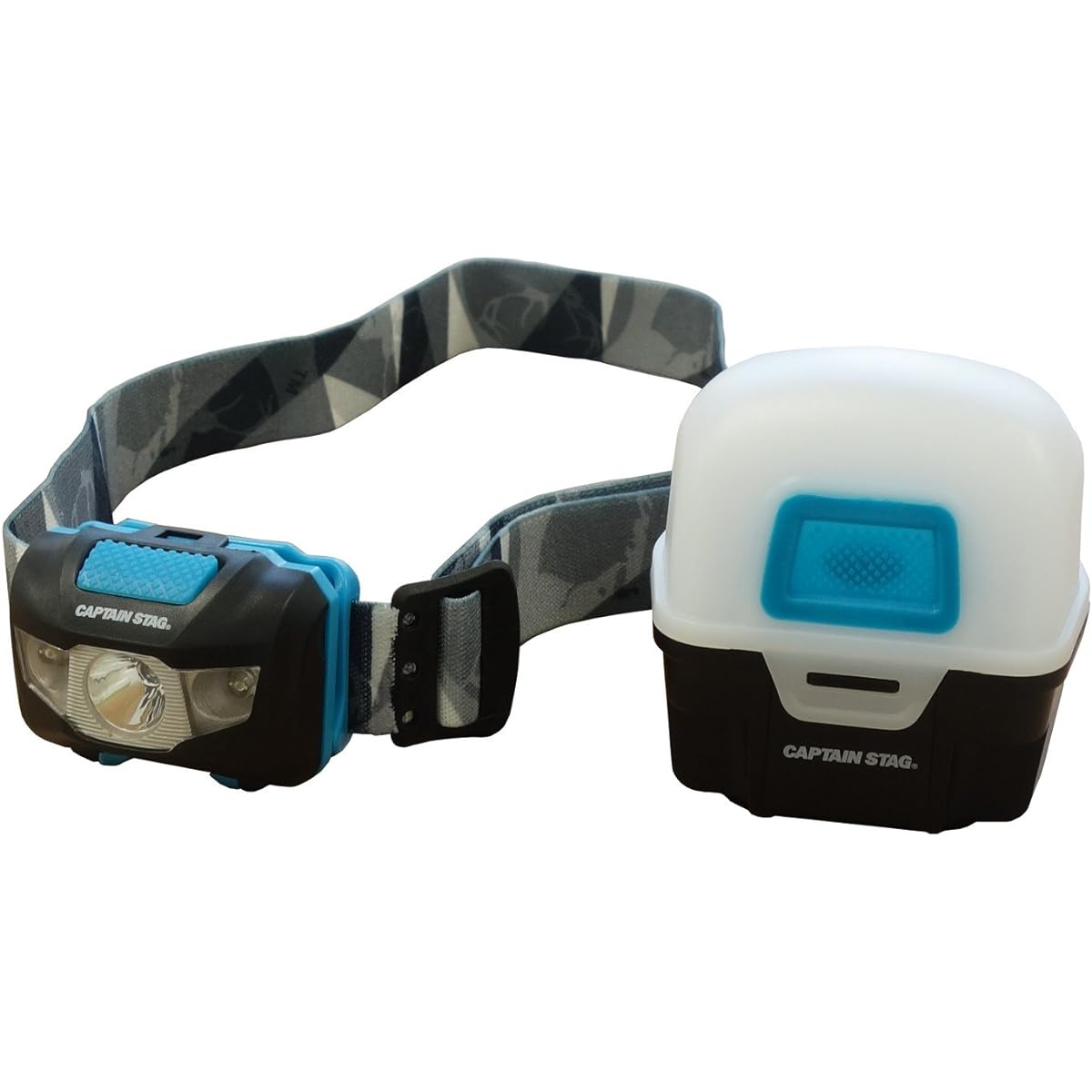 Captain Stag Climbing Headlight Giga Flash LED Headlight with Waterproof Case UK-4028UK-4028
