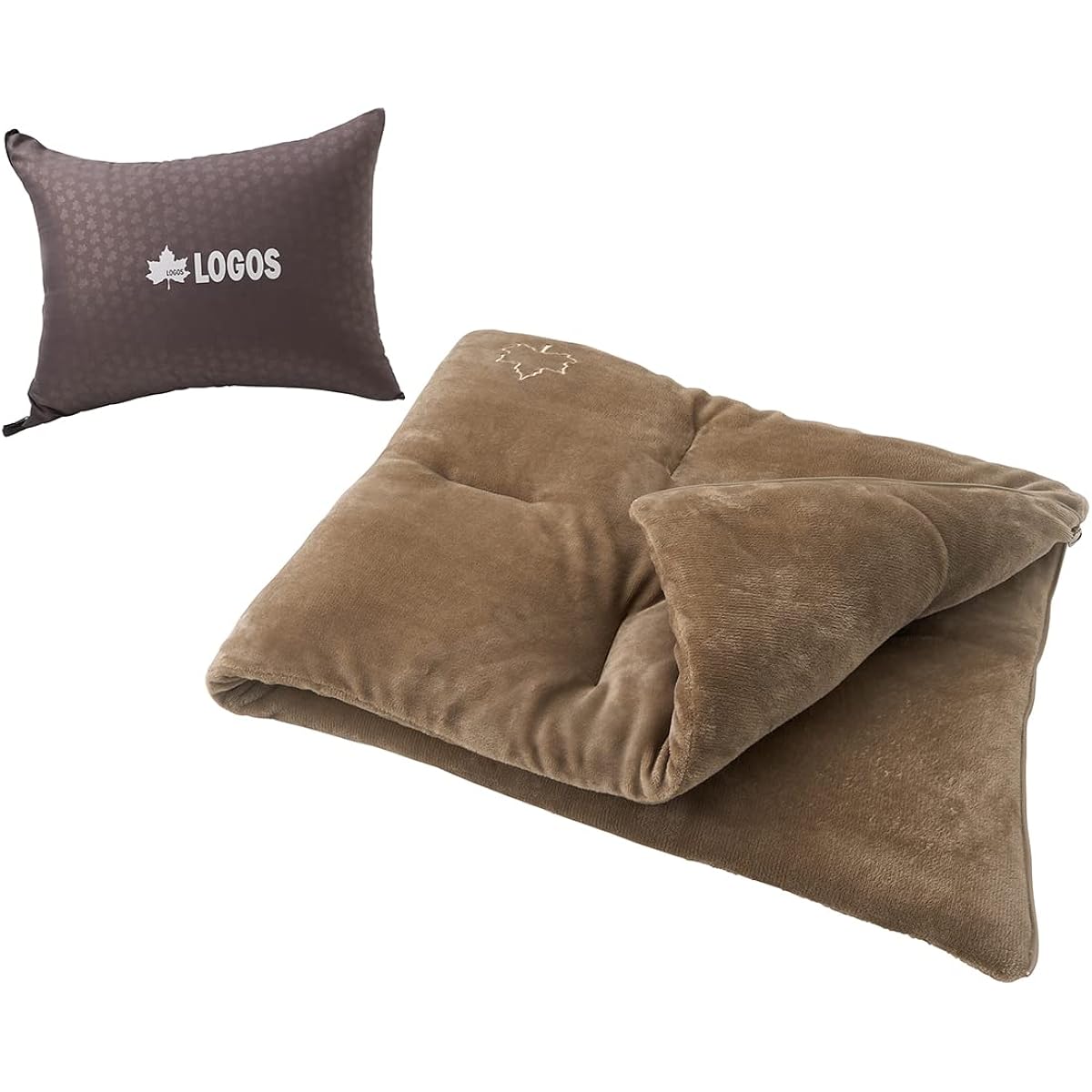 LOGOS Foot Shruff 72600090 Brown (Approx.) Width 80 x Length 60 cm