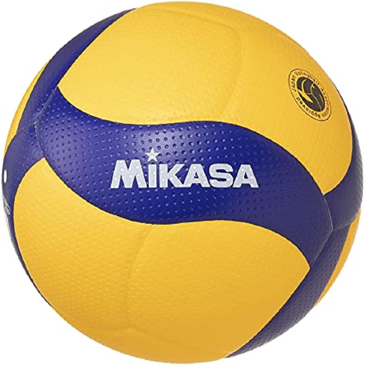 MIKASA Volleyball No. 5 Internationally Certified Ball Certification Ball General/University/High School Yellow/Blue V200W Recommended Internal Pressure 0.3 (kgf/㎠)
