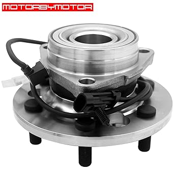 MOTORBYMOTOR 515024 Front Wheel Bearing and Hab ABS with 6 Chevrolet K1500 K2500 Subbaran Taho GMC K1500 K2500 Subburn Yukon Cadillac Escaled Hub Bearing