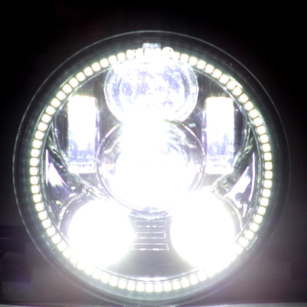 EAGLE LIGHTS 8900CG3H-SCOUT Indians Cout Outbay LED Headlight With White Hatring Scout 60 after 2015 Scout & Scout Bover Crom