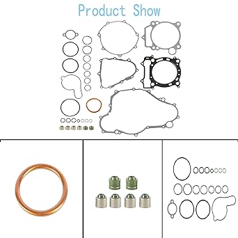 LABWORK Up and lower end set gasket kit Yamaha YFZ450 YFZ 450 2012-2013 2004-2009