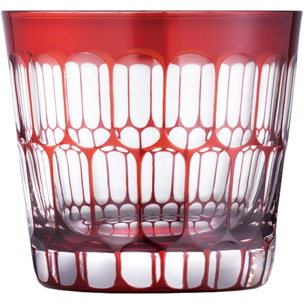 Hirota Glass Lid Choco Edo Kiriko Kamaboko FC-07