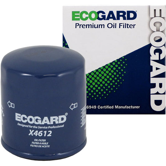 ECOGARD X4612 Premium spin-on engine oil filter conventional Nissan Ultima 2.5L 2004-2020 ROGUE 2.5L 2008-2020 Centrano 1.8L 2000-2019 Murano 3.5L 2004-2020 Compatible with Pass Finder 3.5