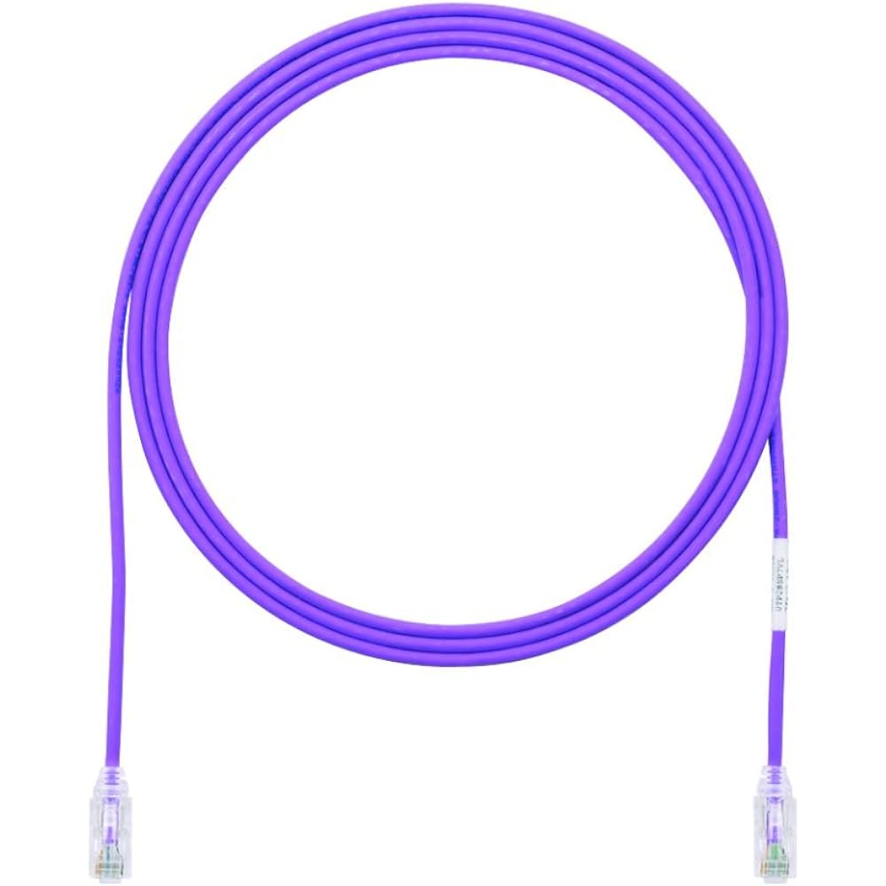 Panduit LAN Cable Cat6 Ultra Thin Professional Specification 20m Purple UTP28SP20MVL