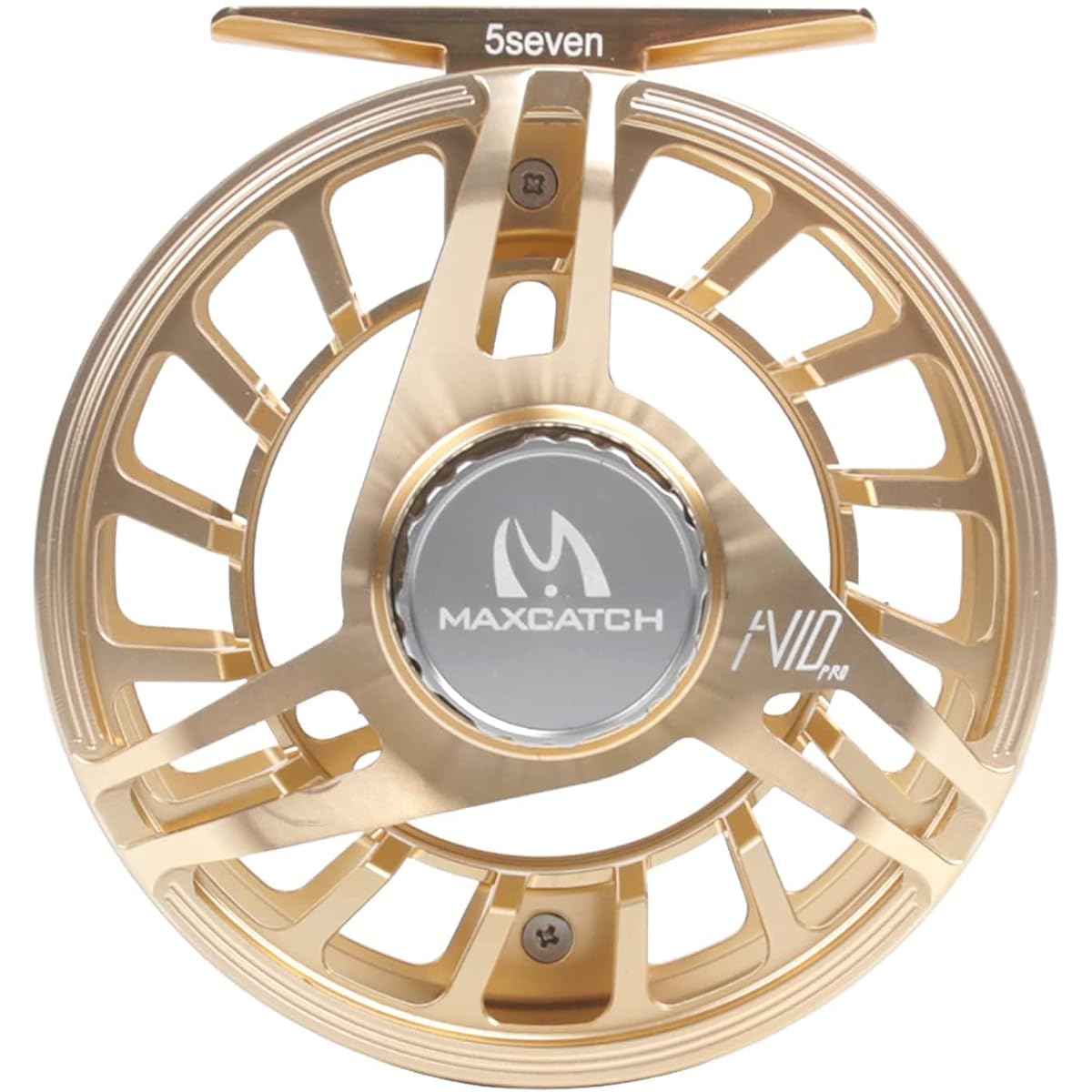 Maxcatch AVID PRO Fly Reel, CNC Machined Aluminum Body Extra Large Arbor Design Fly Fishing Reel - 3/5, 5/7, 7/9 Weight