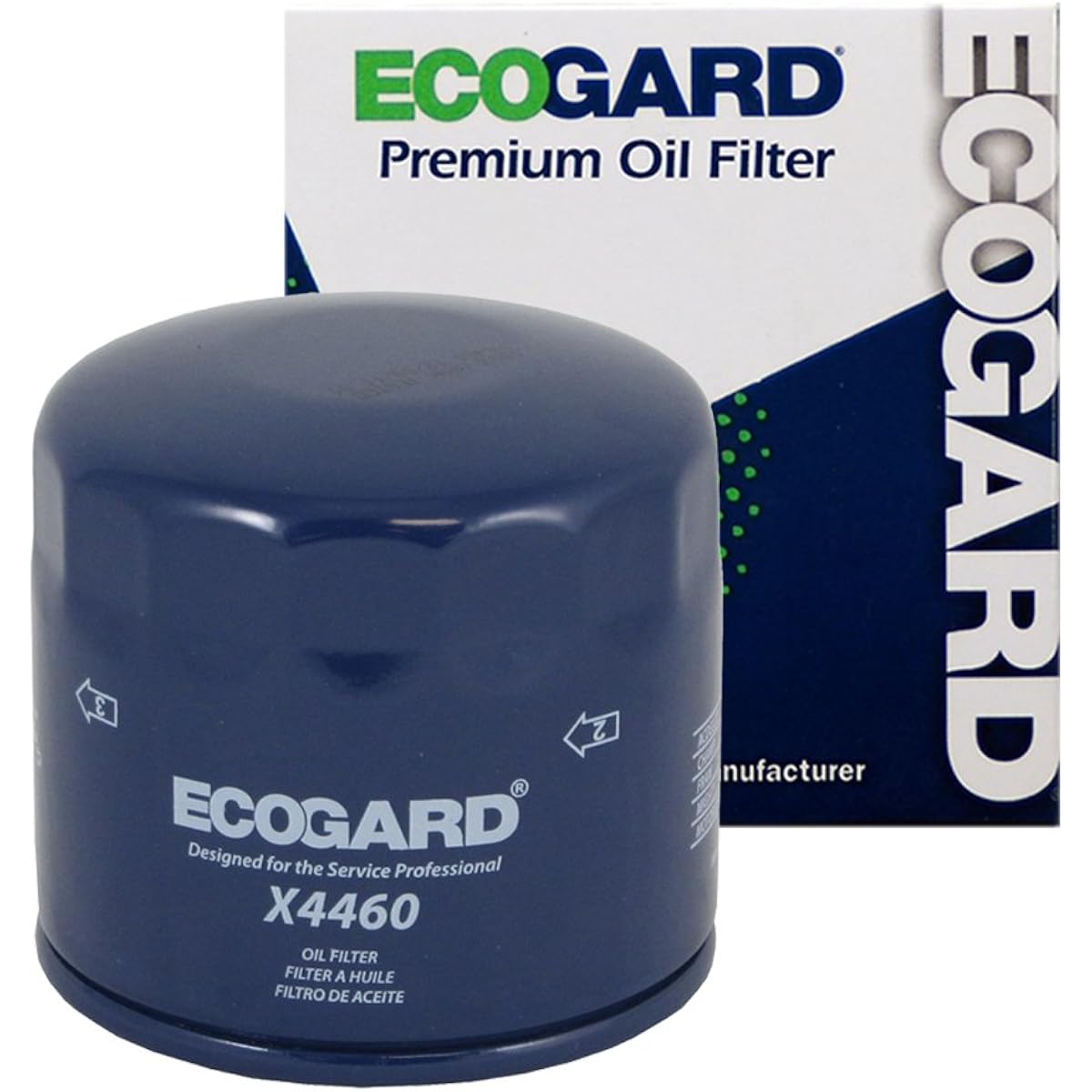 ECOGARD X4460 プレミアムスピンオンエンジンオイルフィルター 従来のオイル用 スバルアウトバック 2.5L 2000-2005 フォレスター2.5L 1998-2003 レガシー2.5L 1996-2005 レガシー2.2L 1990-1999 インプレッサ 2.2L 195L 195L -2001。 。