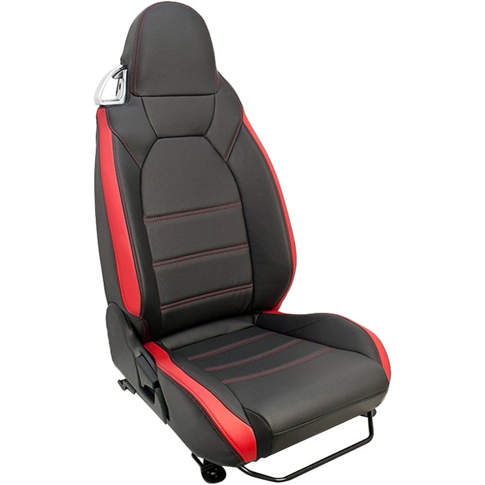 G'BASE Design Seat Cover Black x Red Daihatsu Copen LA400K Product Number: GSC-008