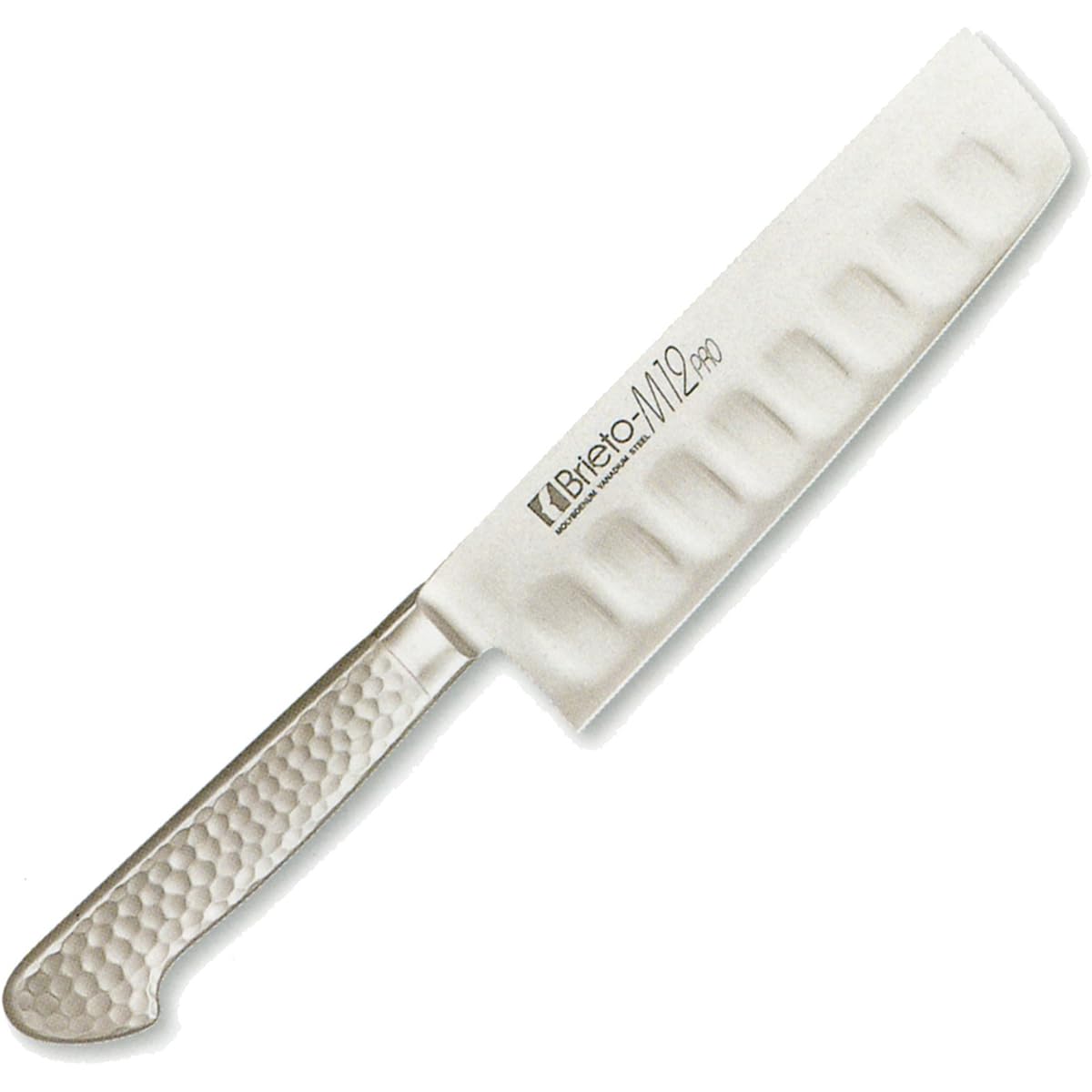 Kataoka Manufacturing Nakiri Knife Silver 160mm Made in Japan Brieto-M12pro Molybdenum Vanadium Steel Depot Processing M1216