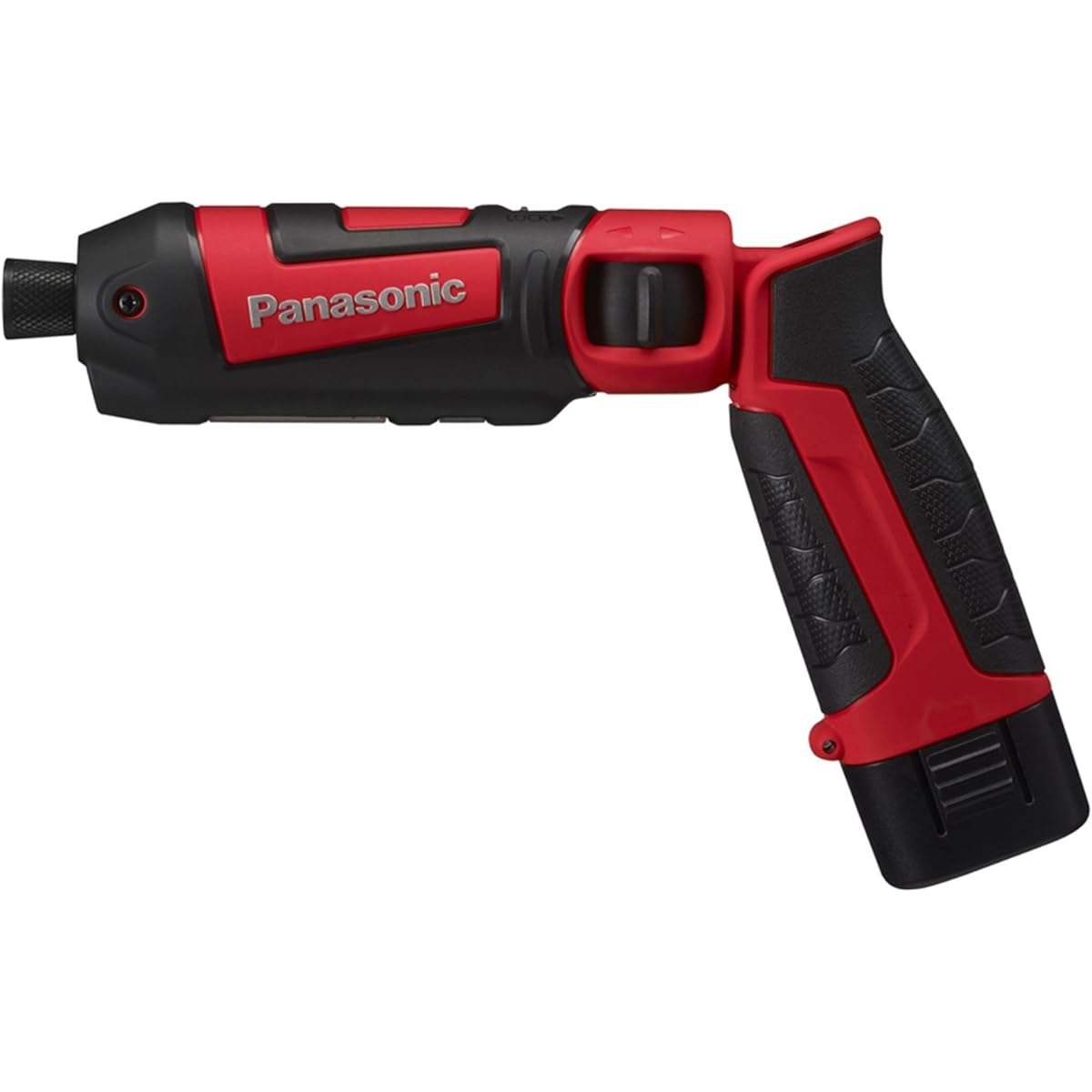 Panasonic Charging Stick Impact Driver 7.2V (1.5Ah battery pack x 2/charger/case included) Torque 25N・m Wide Spot LED EZ7521LA2S-R Red
