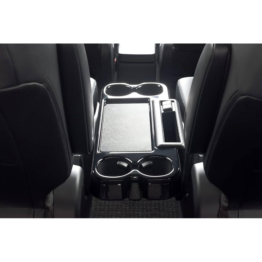SecondStage Toyota Noah Voxy 90 Series NOAH VOXY 2nd Row Large Side Table Panel Piano Black T665BLK