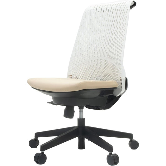 Itoki Salida YL6 Beige Office Chair [Stylish design/Breathable mesh-shaped high back/Special seat/Synchronized rocking/360 degree rotation/85mm seat height/Itoki quality/3 year warranty/Customer assembly] Gaming chair Desk Chair YL6-WHBE