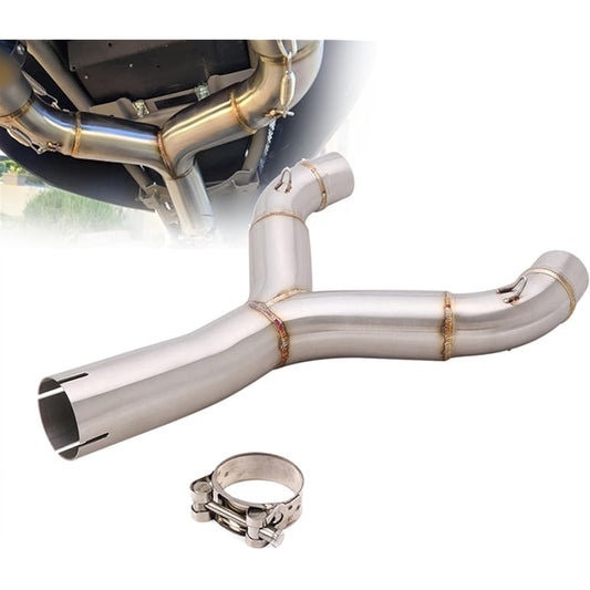 Slip-on Motorcycle Exhaust Muffler Mid Link Pipe Escape Moto Muffler For Aprilia Shiver 750 SL750 Shiver 750 GT 750GT 2008 2009 2010 2011 2012 2013 2014 2015 2016 2017