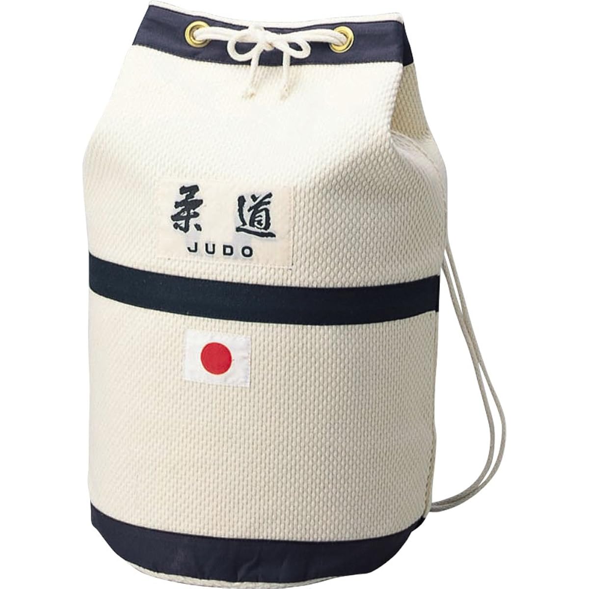 Kuzakura Judo Bag Judo Sports Bag with Hinomaru Logo JF3 Ivory Small