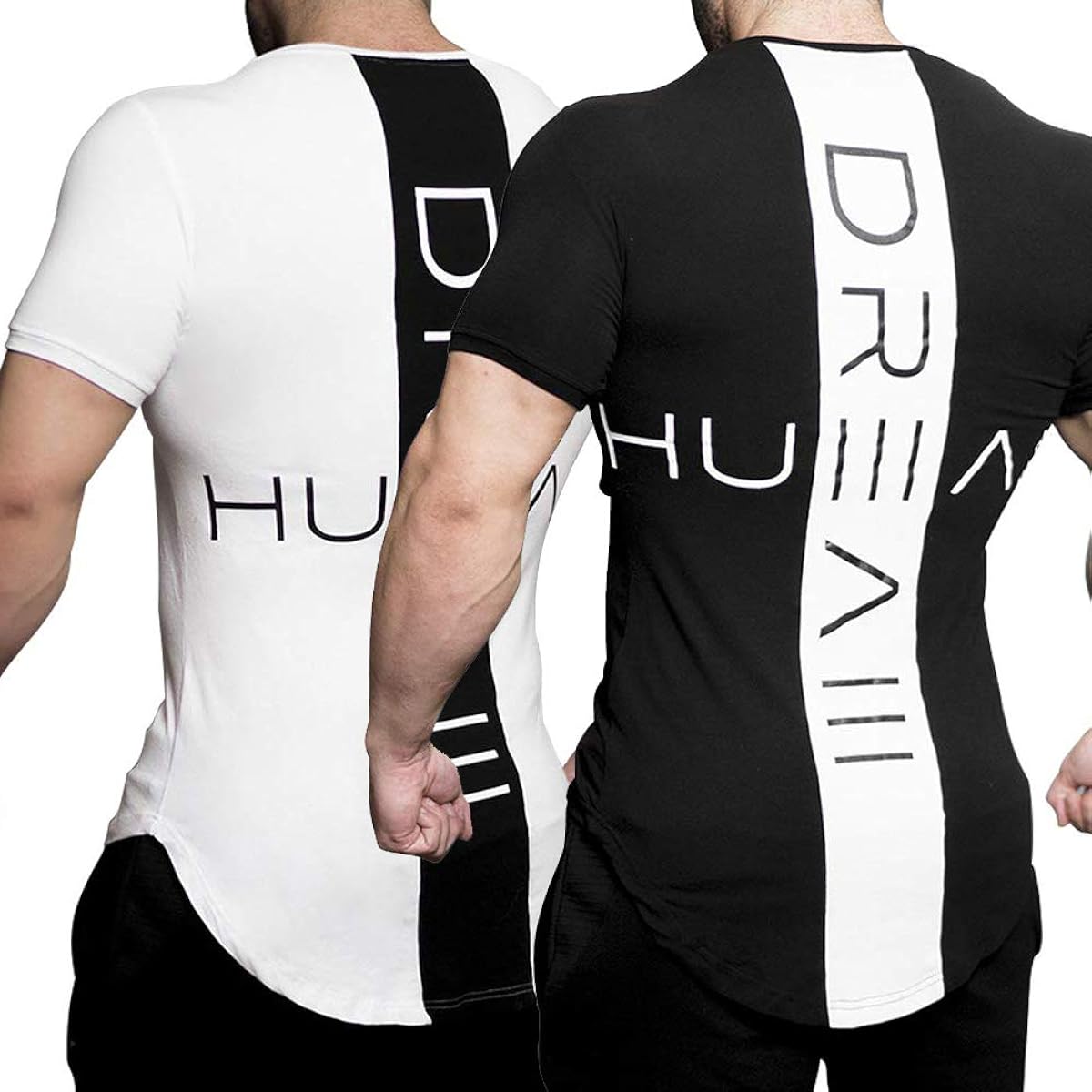[Samy] Training Wear Men's T-Shirt Stretch Short Sleeve Sports Shirt Muscle Training Fitness DX550
