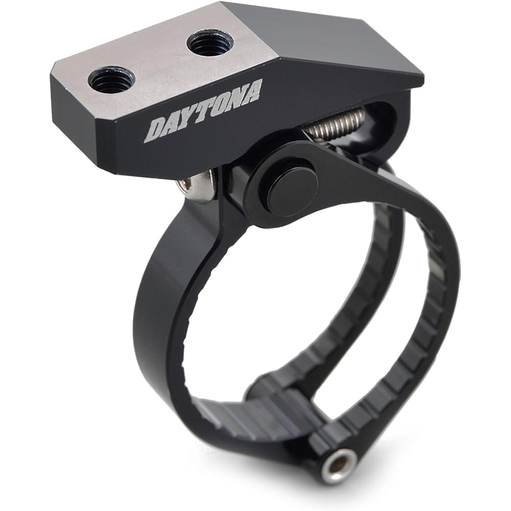 Daytona Motorcycle Drive Recorder M777D Optional Item Front Camera Stay Aluminum Fork Clamp 17098