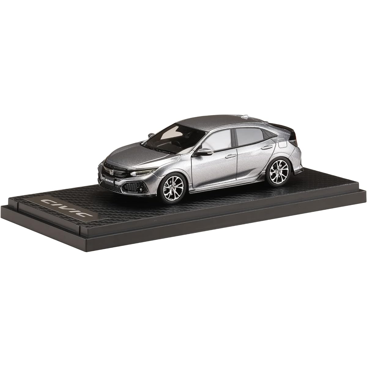 MARK43 1/43 Honda CIVIC Hatchback (FK7) Luna Silver Metallic Finished Product PM4391BHS