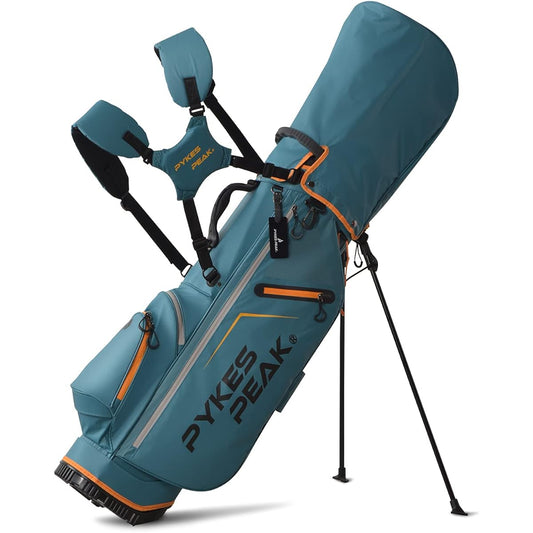 [Official] PYKES PEAK "Pikes Peak" Caddy Bag Stand [Lightweight 2.4kg/5-split mouth frame/9.0 type/47 inch compatible] Golf bag for men and women [COOL SERIES]