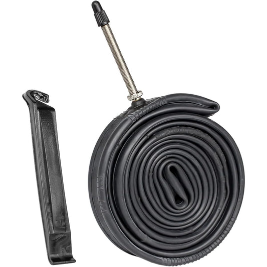 GORIX Bicycle Tube (700x23-25C / 700x28-32C) Presta 60mm [With Tire Lever] French Road Bike Butyl 700c Cycle Tube (GX-FV60) Cross Bike