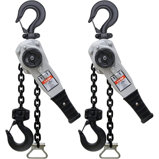 Best Answer Lever Hoist VGP 1.6t Chain 1.5m Silver Silver 2 Units 1.6ton 1.6t 1.6t 1600kg Chain Roller Chain Block Loading Machine Gotcha Gotcha Pulley Hoist Chain Hoist Fixed Tool