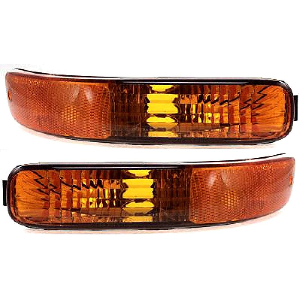 2002-2004 JEEP LIBERTY Pair Park/Signal/Side Marker Light Driver and Passenger Seat Singer Lamp with Marker Lump CH2520139 CH2521139-51559111AB 5515910AB Exchange