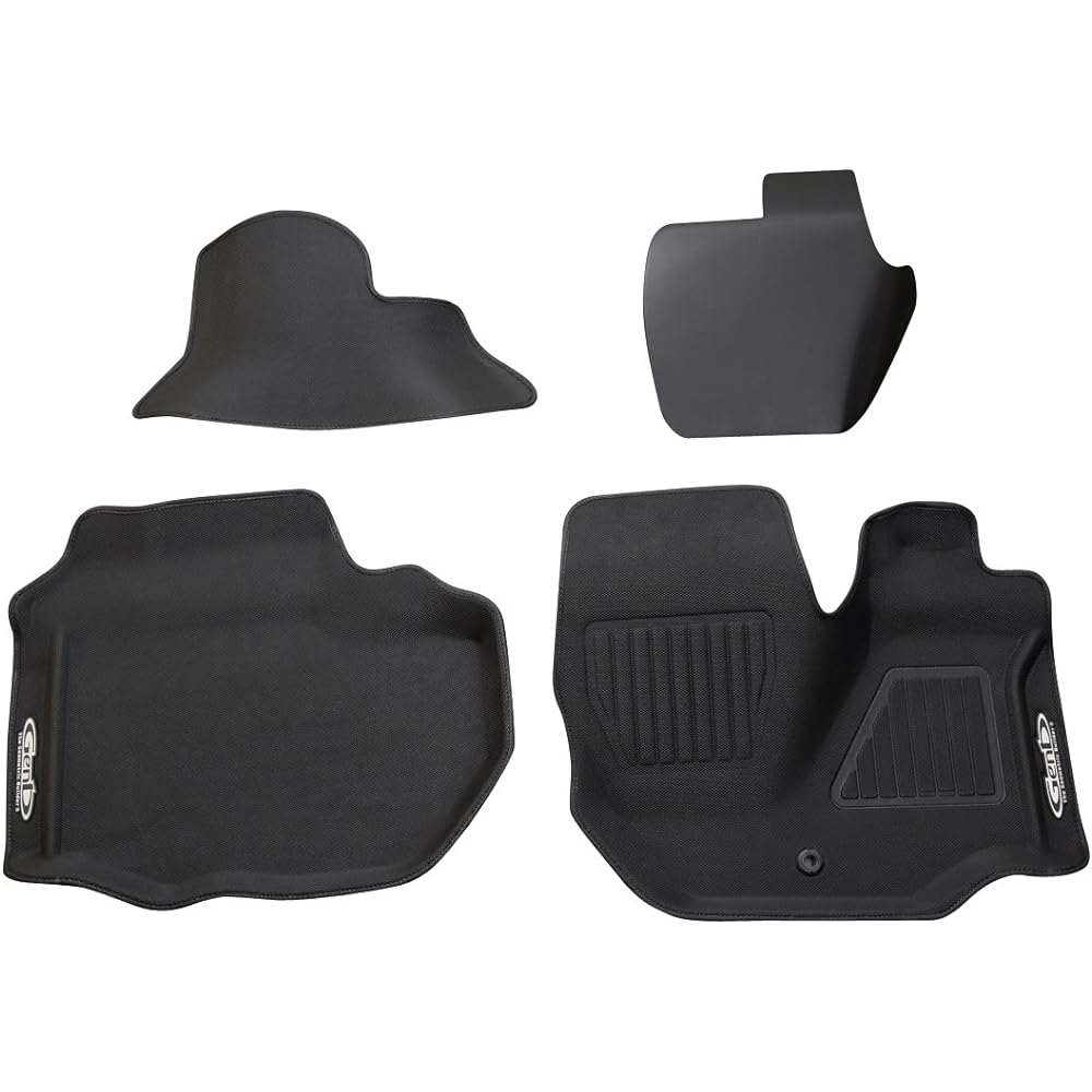 Genb Hiace TRH/KDH200 Series Wide Body Comfort Mat Black Stitch [Front Set] OMF11KH