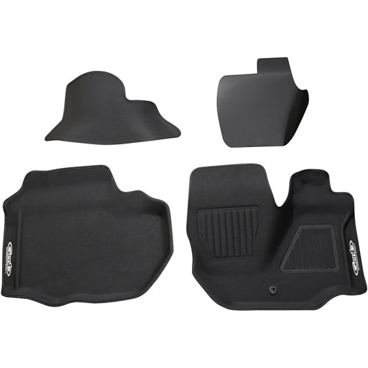 Genb Hiace TRH/KDH200 Series Wide Body Comfort Mat Black Stitch [Front Set] OMF11KH