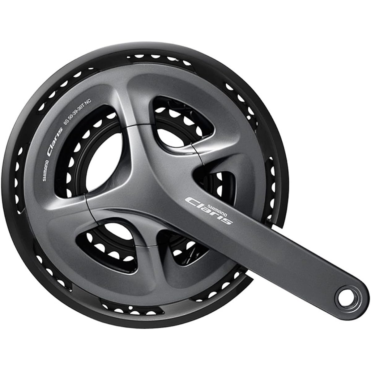 SHIMANO CLARIS FC-R2030-CG Crankset with guard 50/39/30T (3x8S)