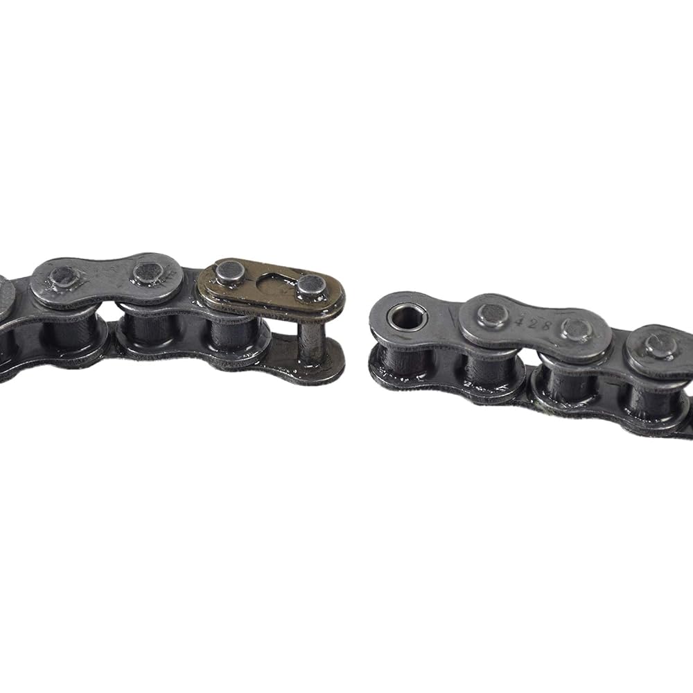 ALVEYTECH 428 ATV & Dart Bike Open Loop Chain -10 Feet Master Link