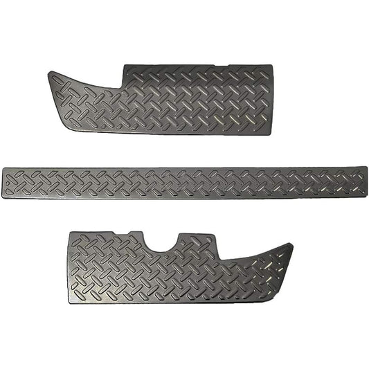 Samurai Produce Suzuki Jimny Sierra JB74 Rear Bumper Plate Banded Steel Plate 3P Black Hairline