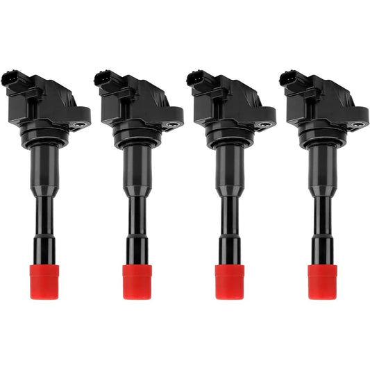 DRIVESTAR UF374 X 4 OE-Quality set 4 New ignition coil only Honda Civic 1.3L