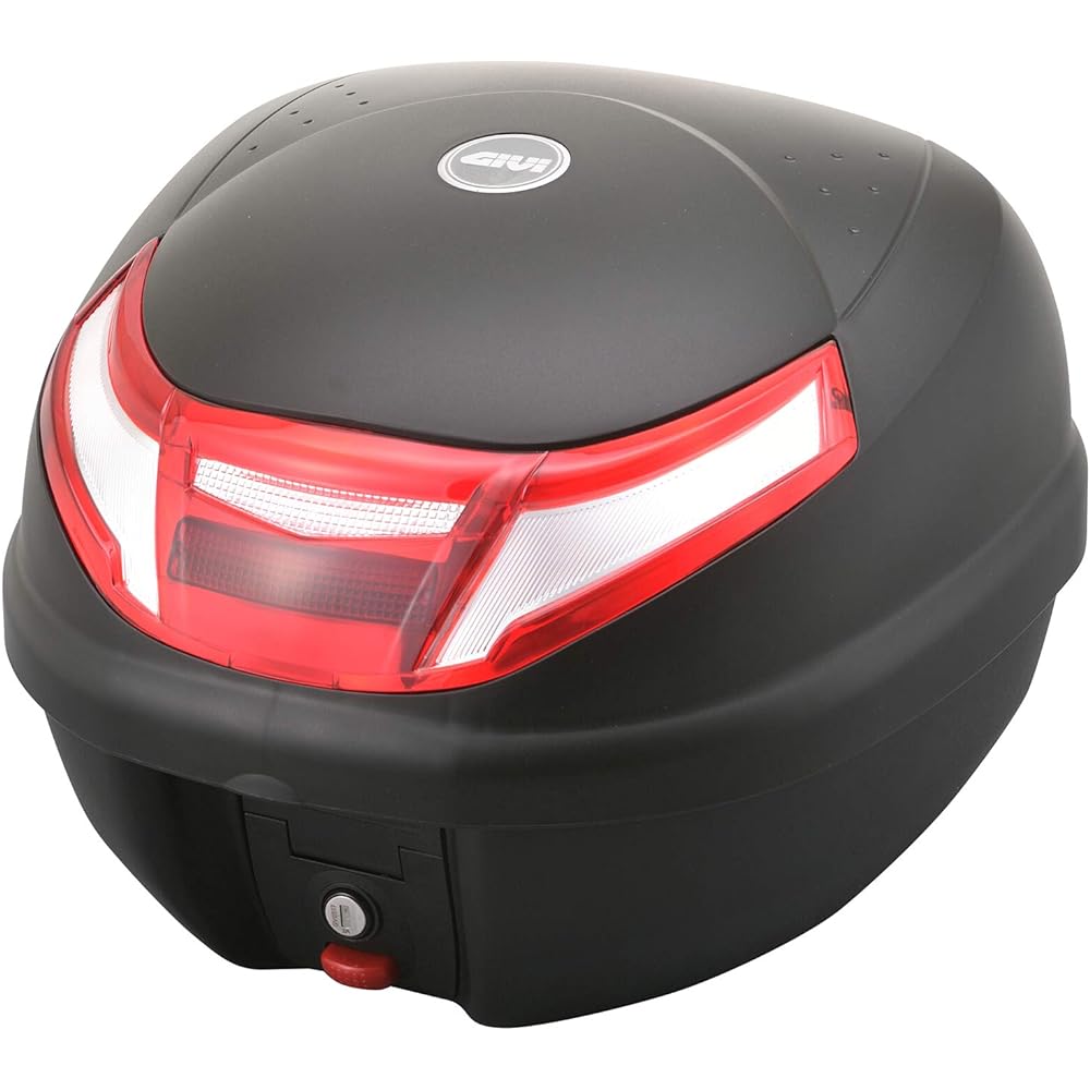 GIVI Motorcycle Rear Box Monolock 30L E30RN Red Lens 16976