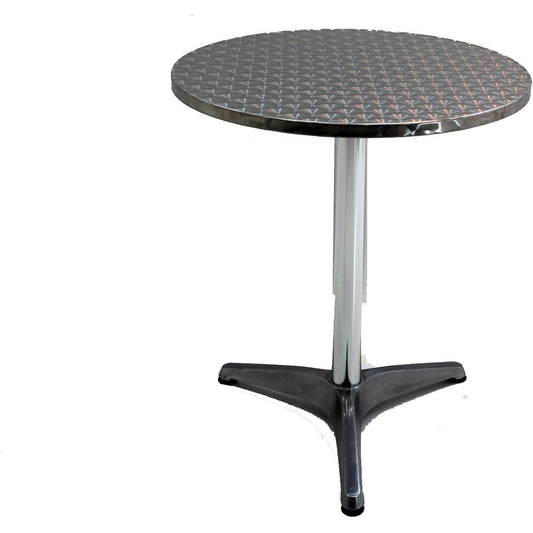 aluminum round table