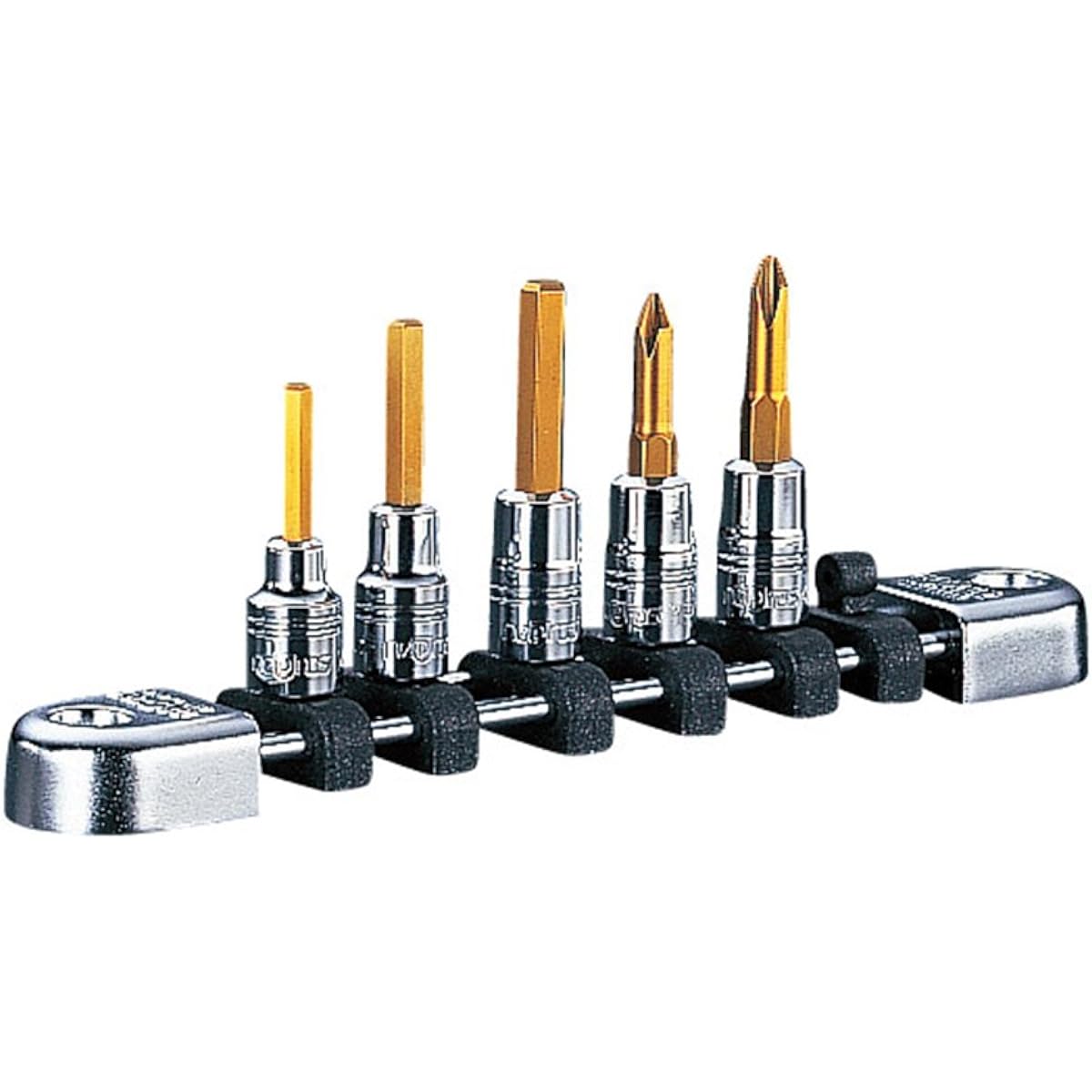 Kyoto Machinery Tools (KTC) Nepros 6.3mm (1/4 inch) Hexagon Bit Set 5 Pieces NTBT205A