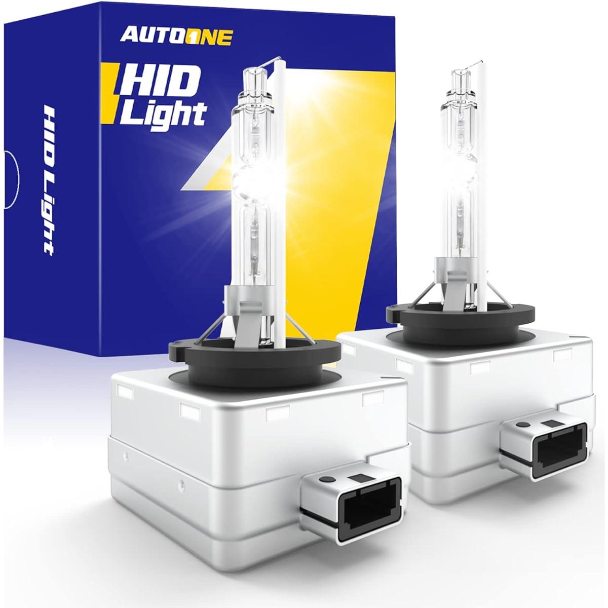 AUTOONE 2024 Upgrade D3S D3S D3S D3S Head light valve 300%brightness 6000K white 66340 42403 42302 35W Xenon headlight valve Super high brightness D3S HID valve original replacement Easy installation