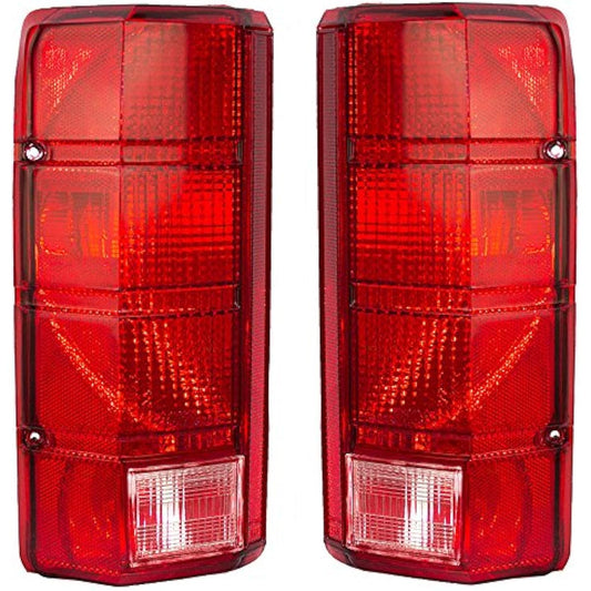 RareElectrical Tail Tail Pair Ford F-150 1980-1986 FO2800103 E4TZ 13404 B E4TZ13404B E4TZ-13404-B E4TZ 13404-B B fo2801102