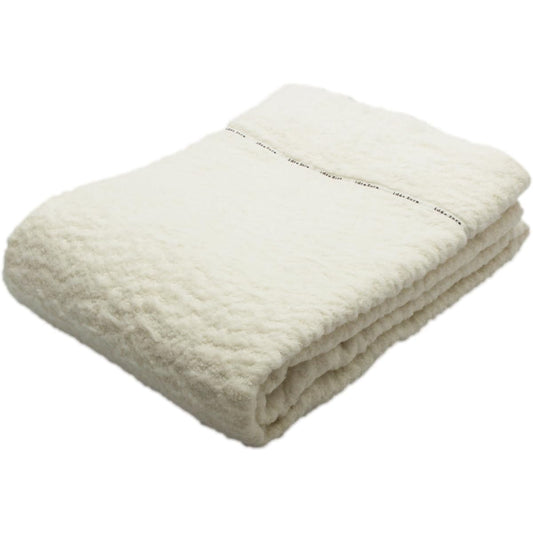 Maruei-towel Imabari Towel Towel Blanket Idesola Natural Time Fluffy Ivory Single (Approx. 140 x 190cm) IZ0268