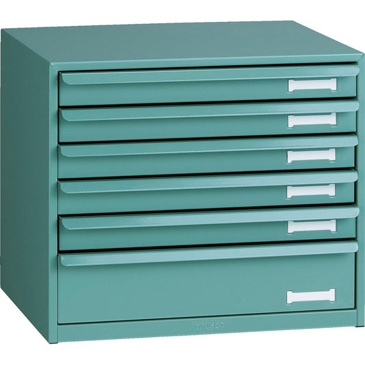 TRUSCO Tabletop Tool Case Wide 6 Tiers 384X327XH327 DT-L1S5